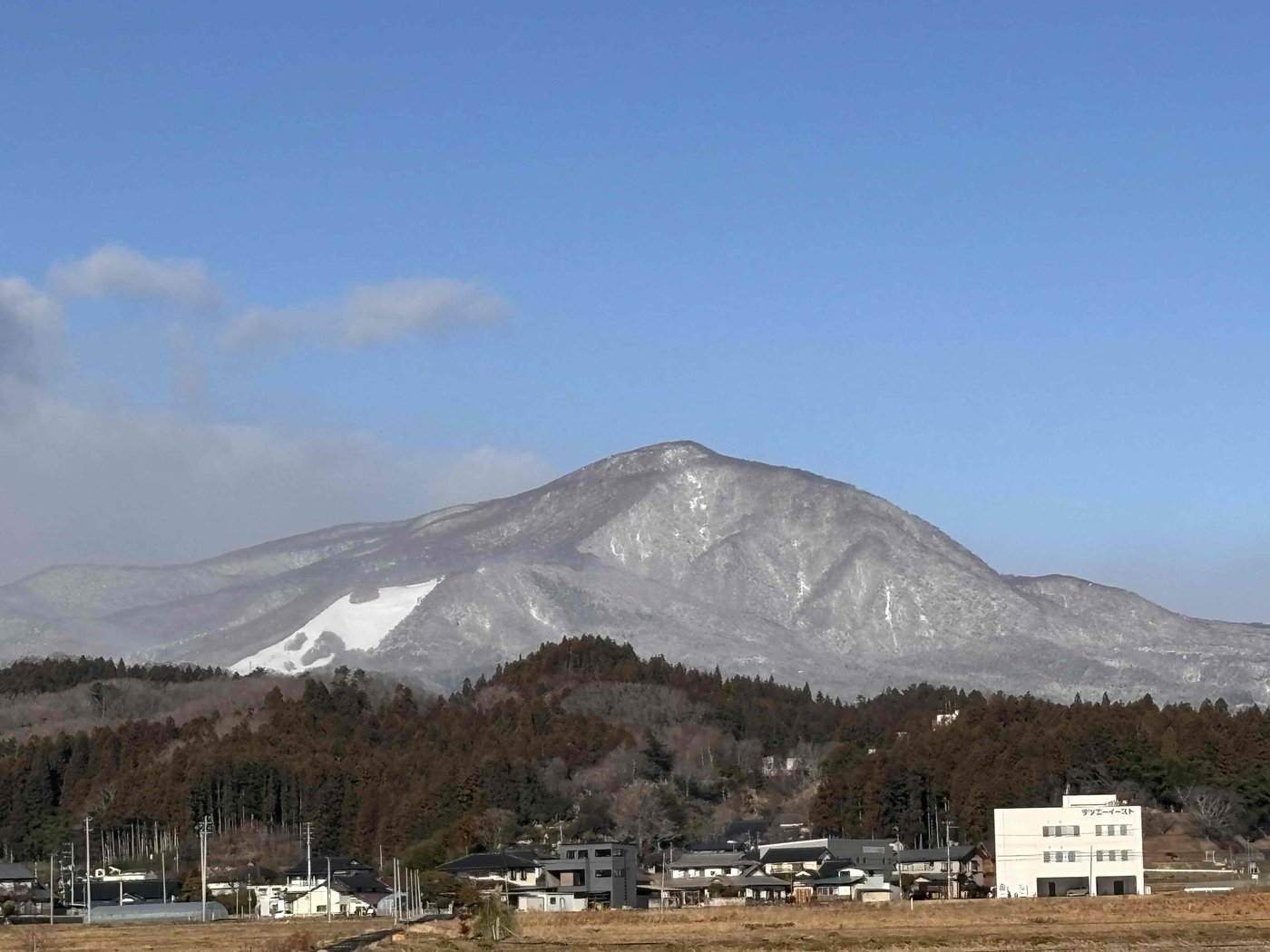 雪に包まれた泉ヶ岳